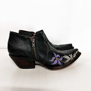 Charlie 1 Horse Embroidered Floral Kitten Mules Western Yellowstone Boho Women 6